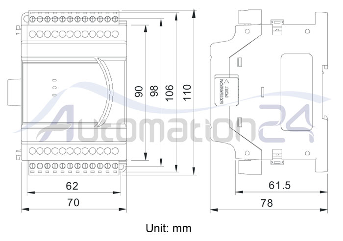 ماژول توسعه DVP04TC-E2 ماژول توسعه DVP04TC-E2 - فروشگاه سیستم